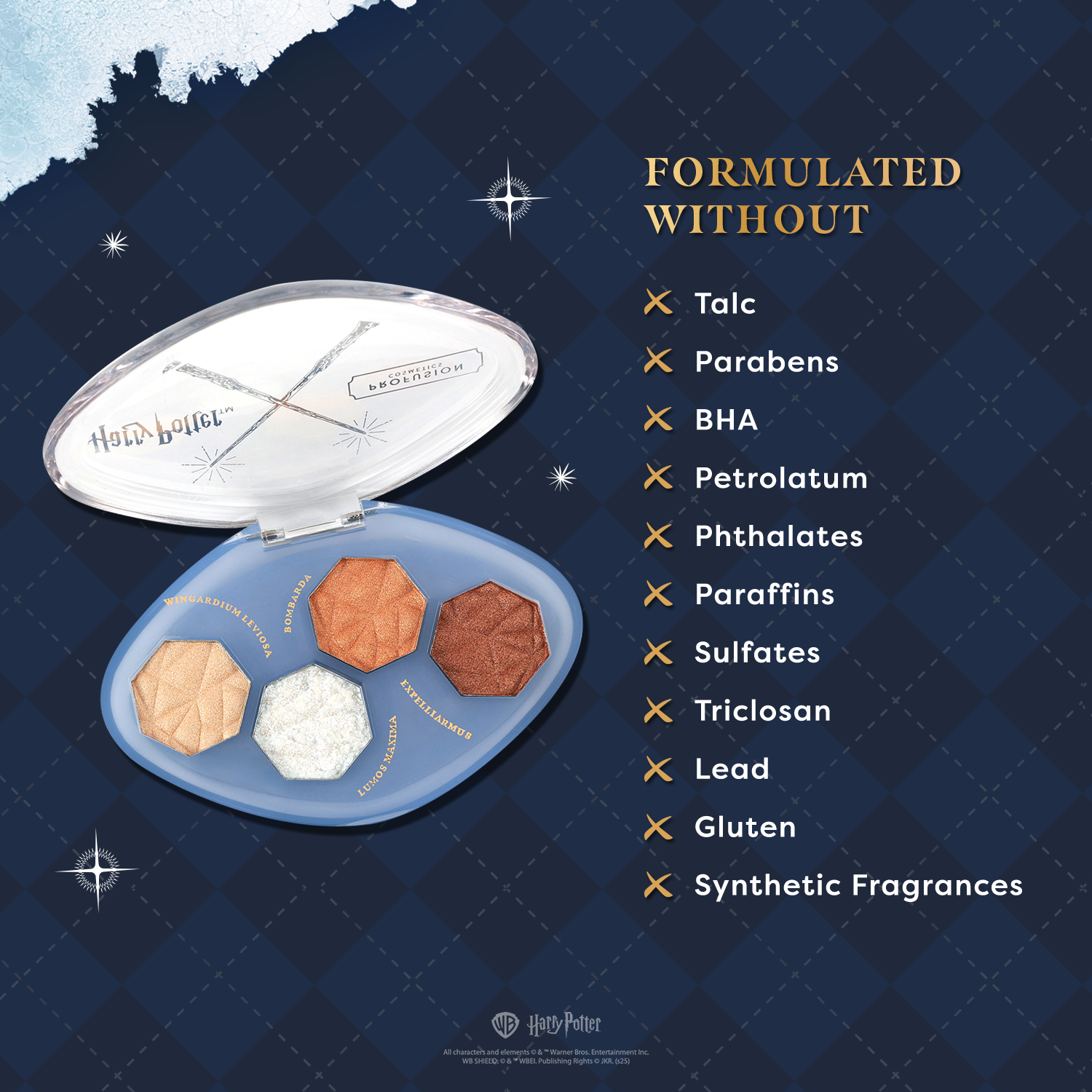 Harry Potter Holiday | Magical Charms Illuminating Highlighter Quad - Osadia Concept Store