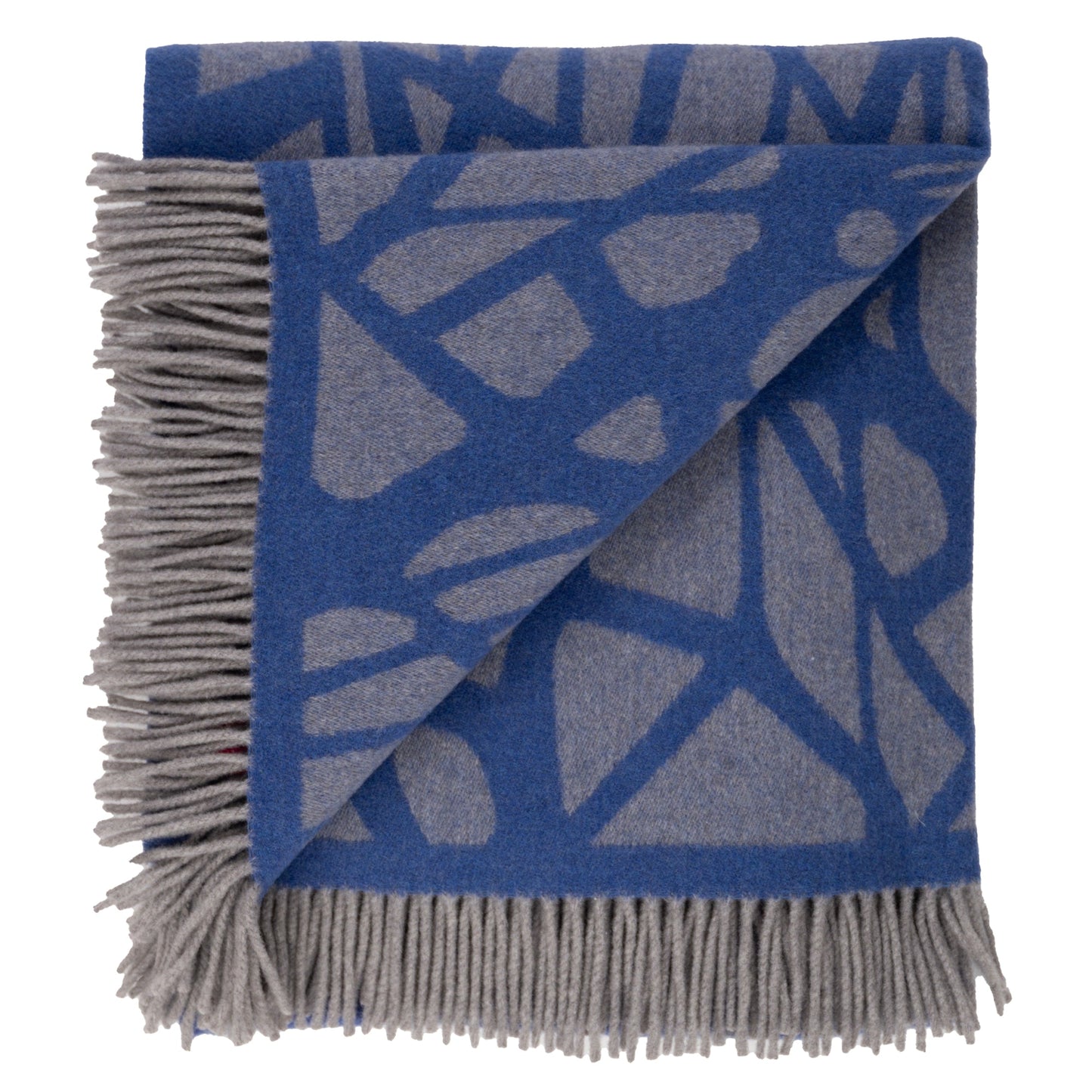 Southampton Home Monarch Merino Fleece Throw ~ Blue ~