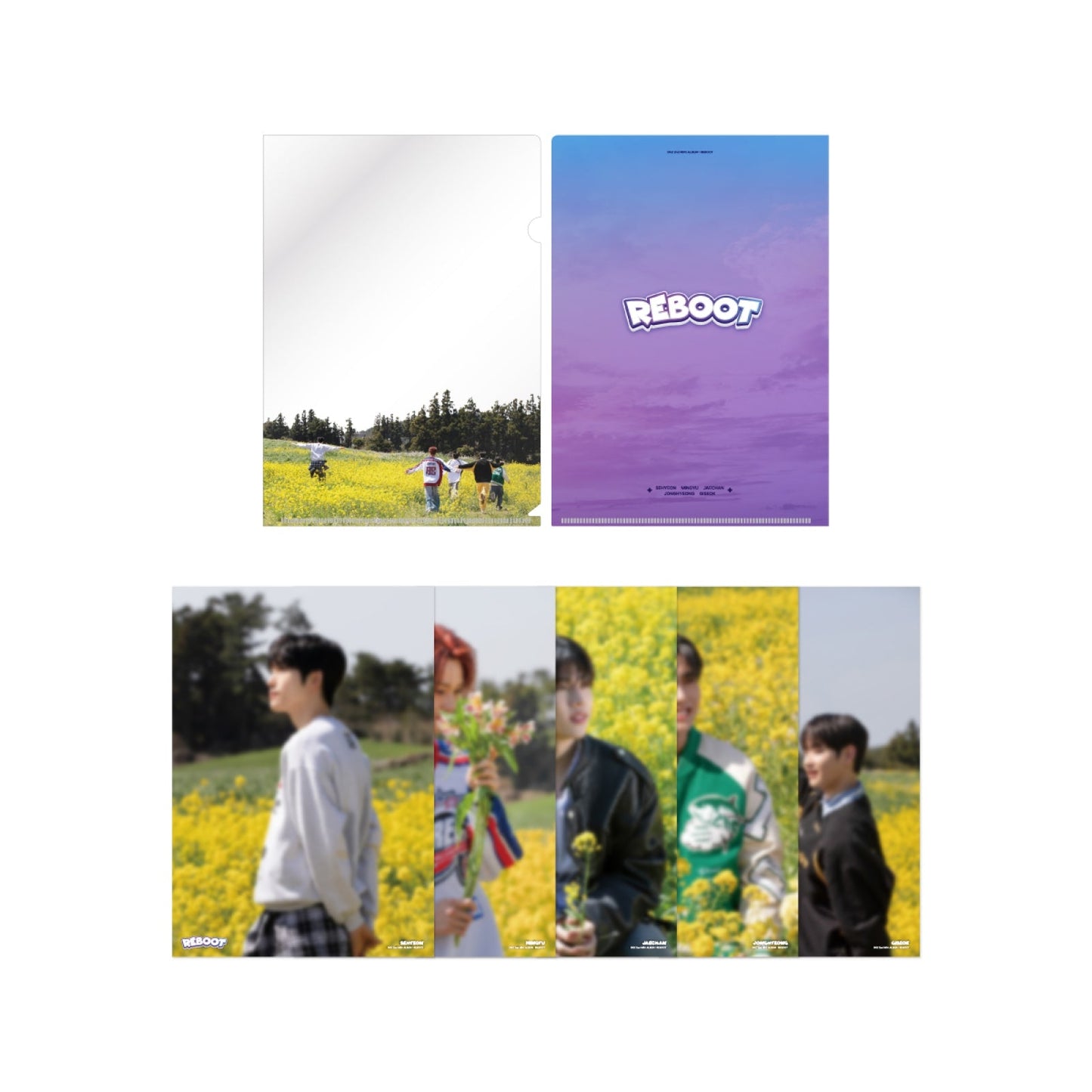 DKZ - 5th Anniversary Pop-Up Official MD L-Holder+Poster Set