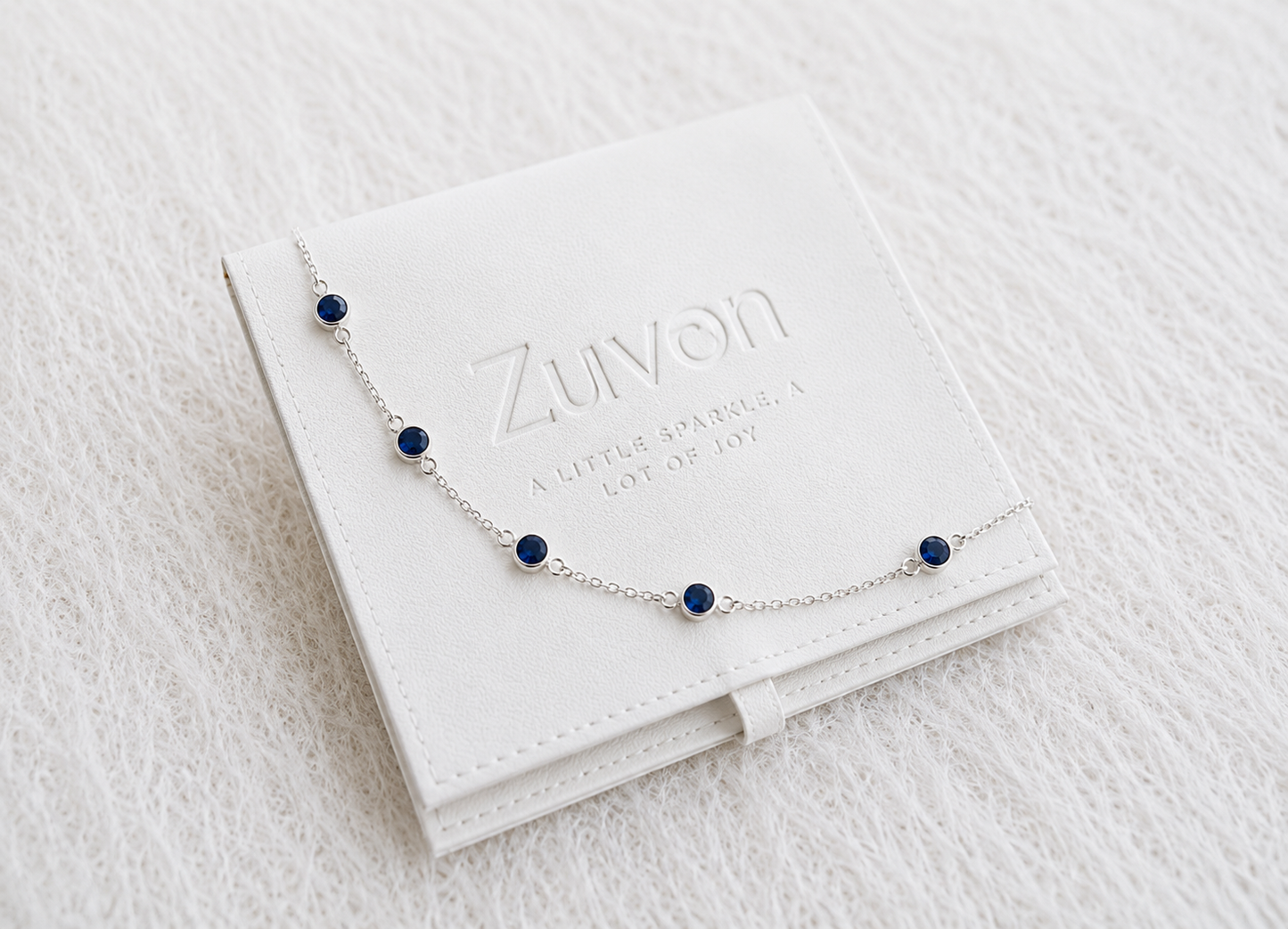 Septemeber Birthstone Bracelet — Lapis