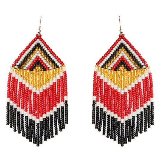 Fire Embera Earrings