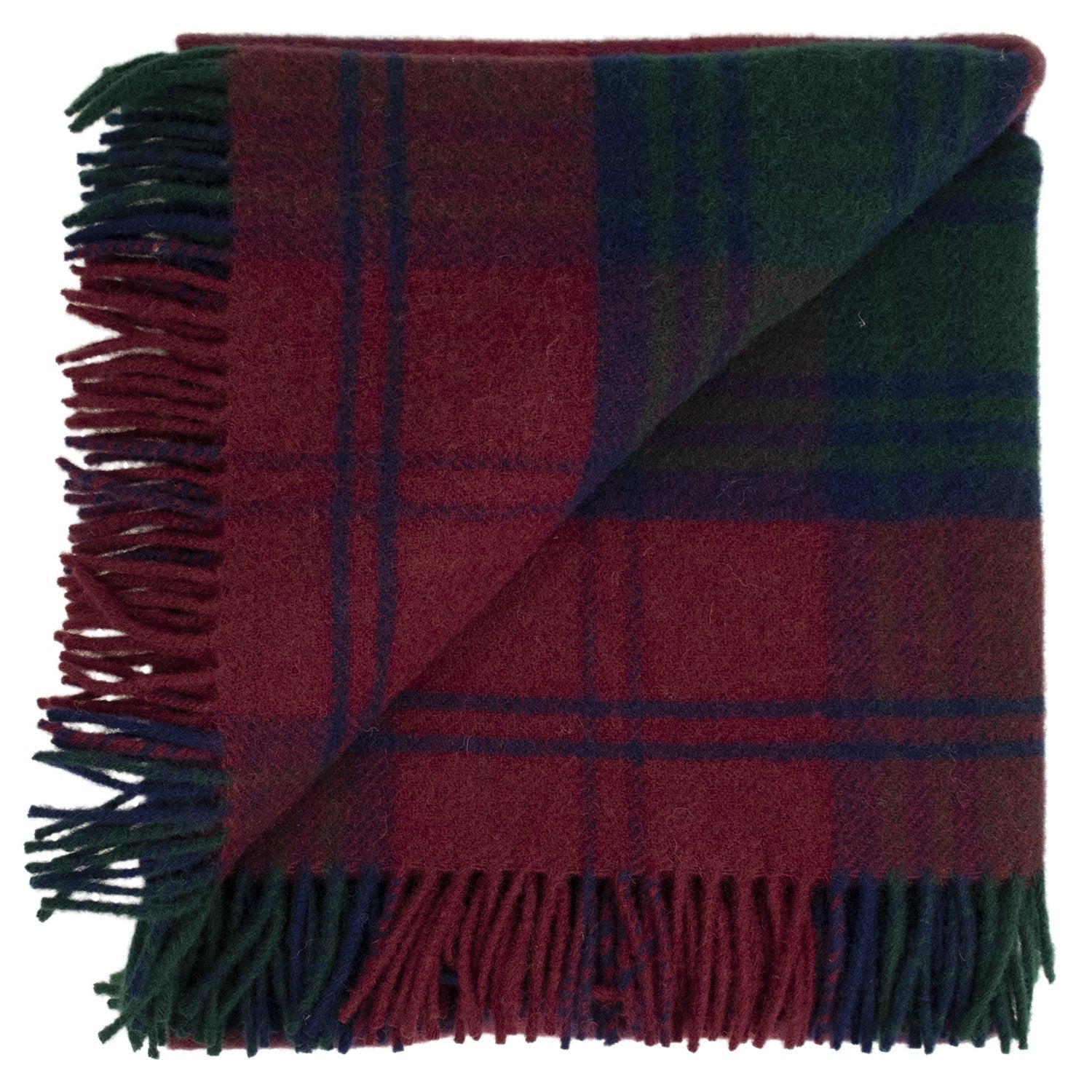 Highland Tweeds Pure New Wool  Fluffy Throw ~ Lindsay ~ - Osadia Concept Store