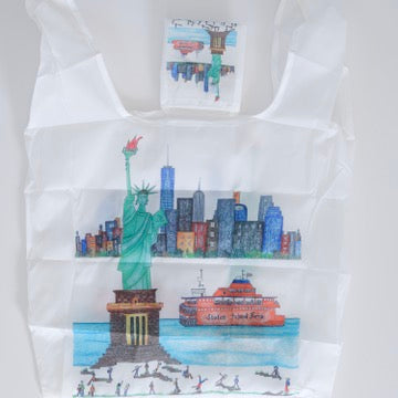 Statue Of Liberty Reusable Shopping Bag