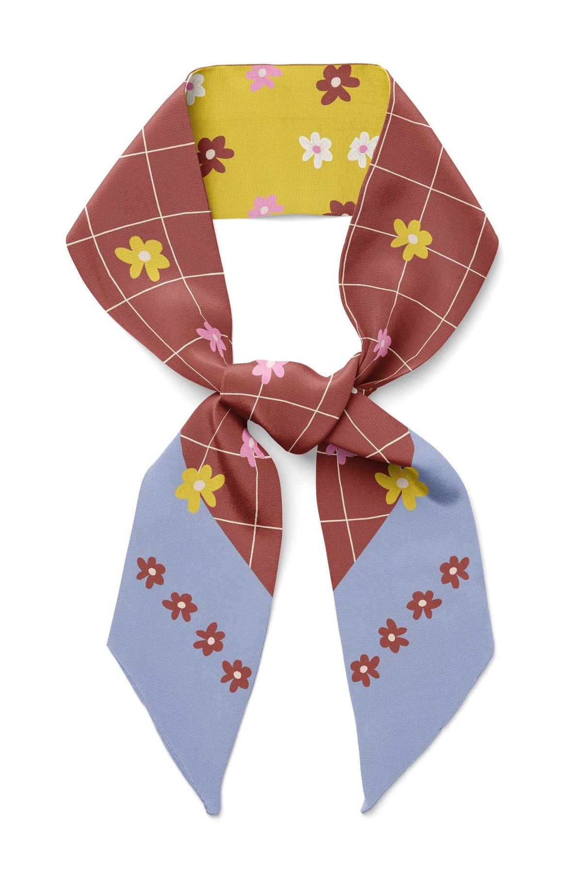 Chat Au Chocolat Twilly Ribbon Scarf