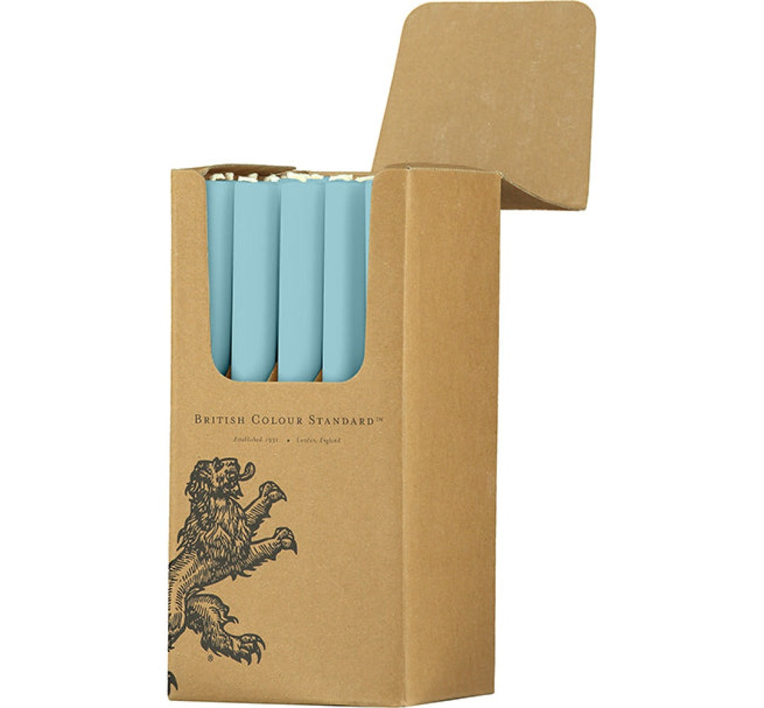 S/25 Powder Blue Dinner Candles