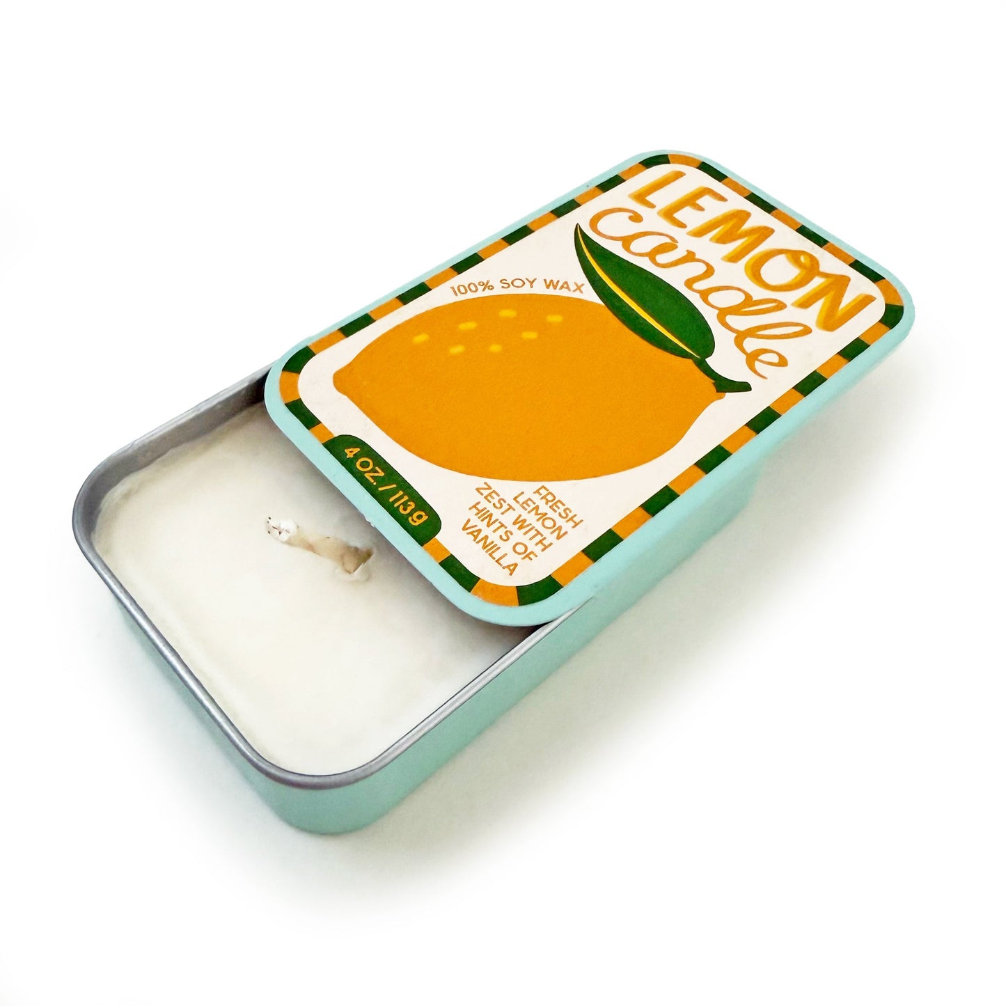 Lemon & Oyster Candle Set of 2