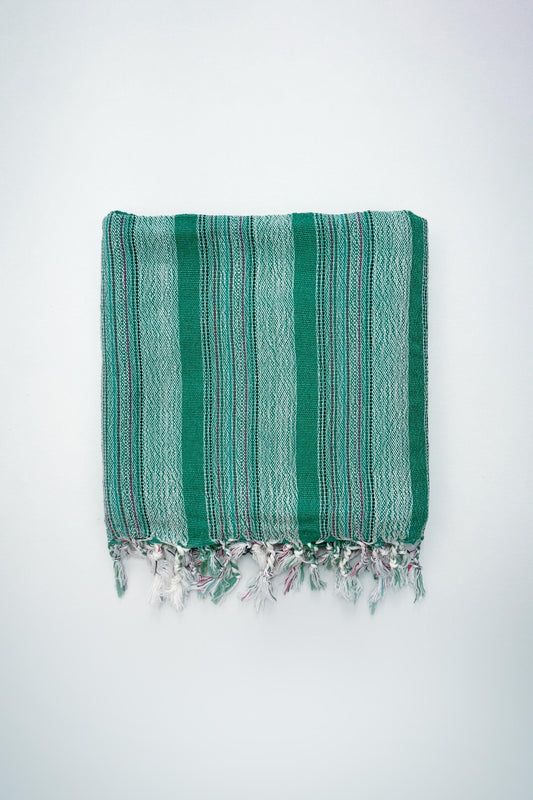 Green Teal Montauk Towel