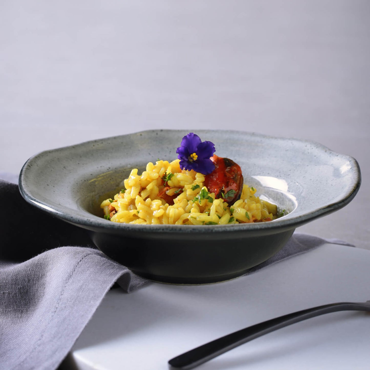 Dessert/Deep Rim Plate Set of 4