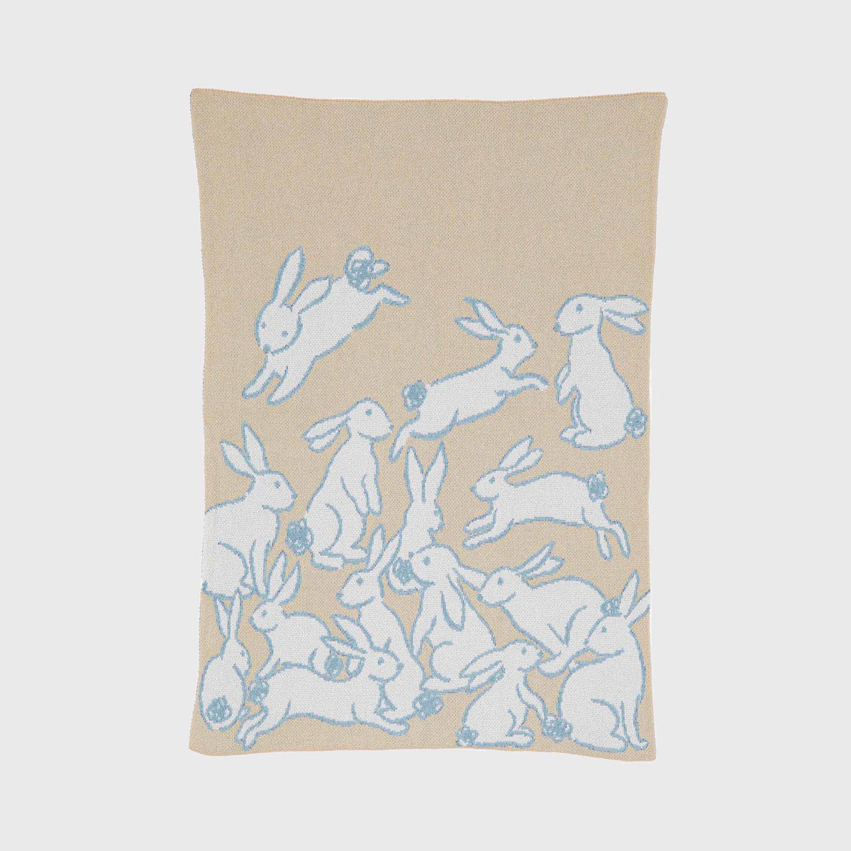 Baby Bunnies - Cotton Knit Blanket