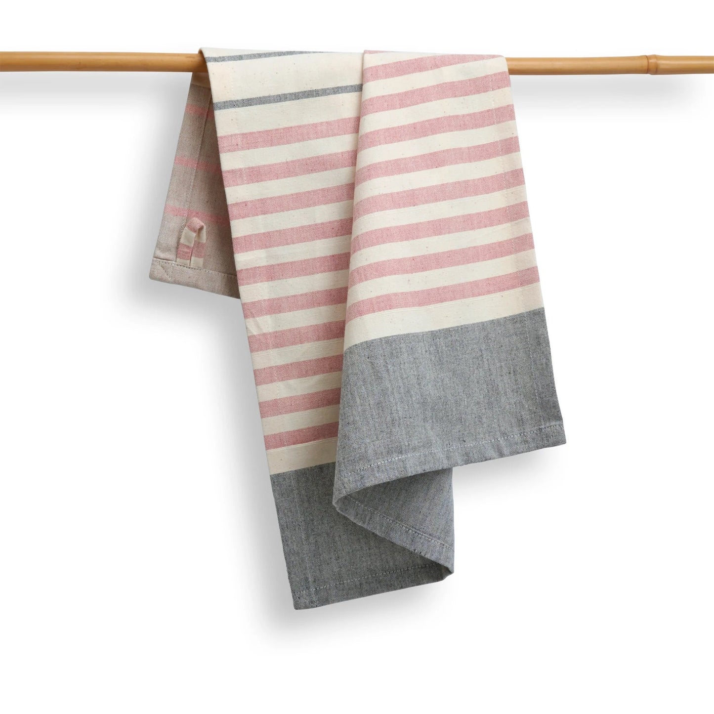 VERDA – Set of 2. Handwoven Kitchen Towels – Cotton – Fair Trade – Artisan Made