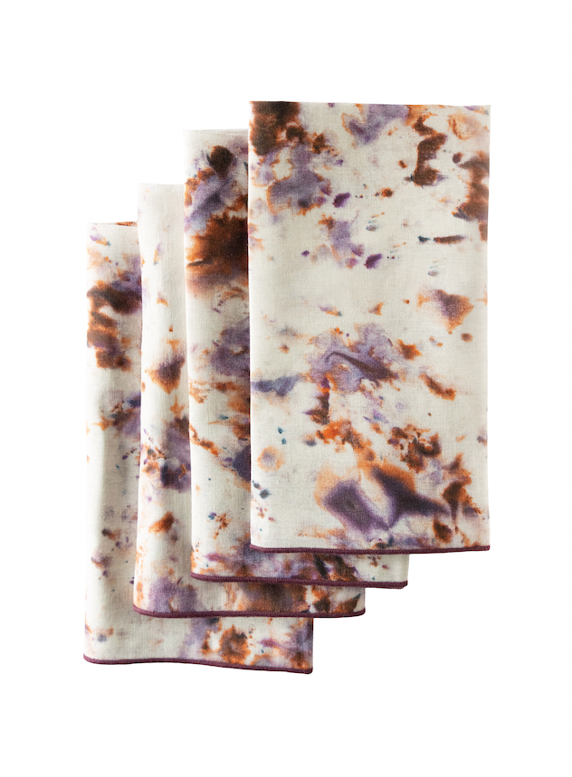 Rose Marble Napkin Set of 4