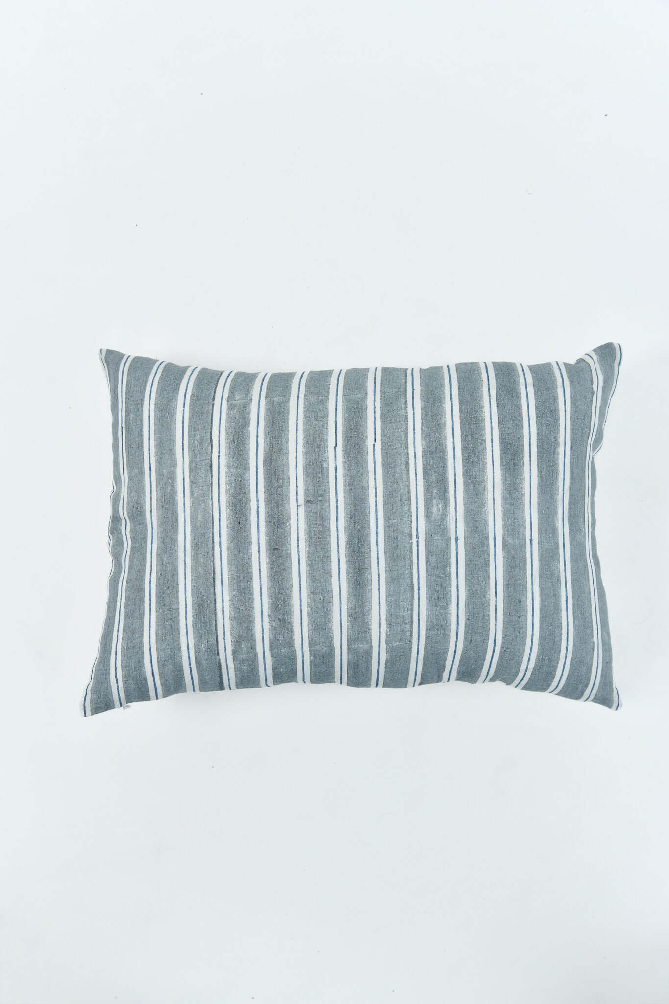 Soft Horizon - Hand Block Printed Cushion Cover