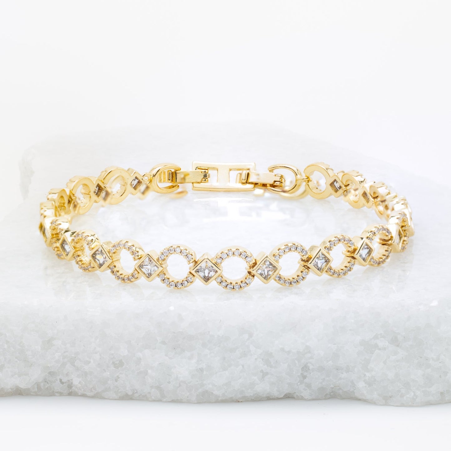 Gilded Halo Bracelet