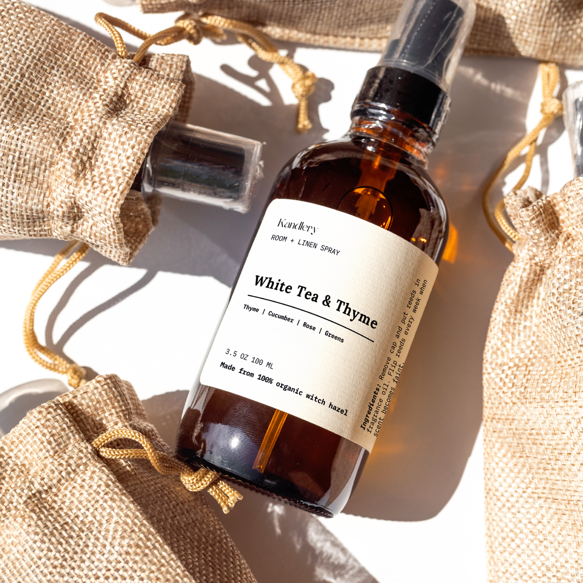 White Tea & Thyme | Natural Room & Linen Spray