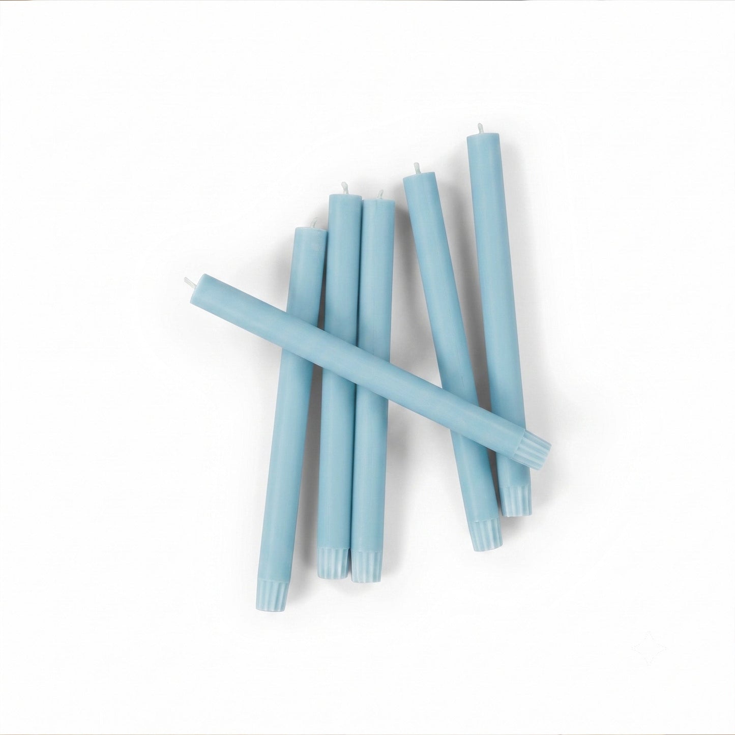 S/25 Powder Blue Dinner Candles