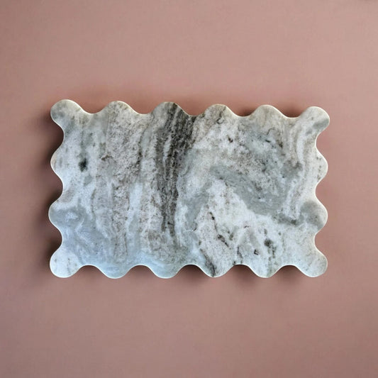Kora Large Marble Serving Board
