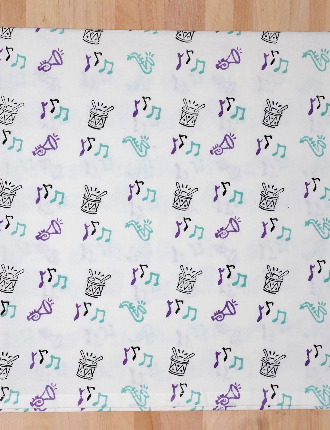 S/2 Second Line Cotton Tea Towel