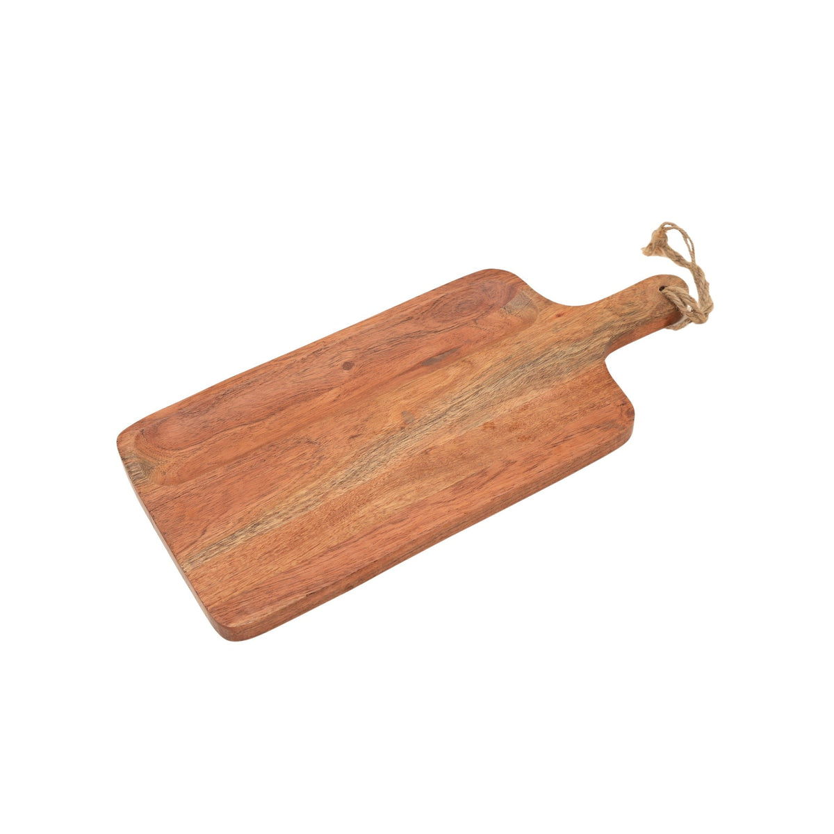 Handmade Acacia Wood Chopping Board with Handle