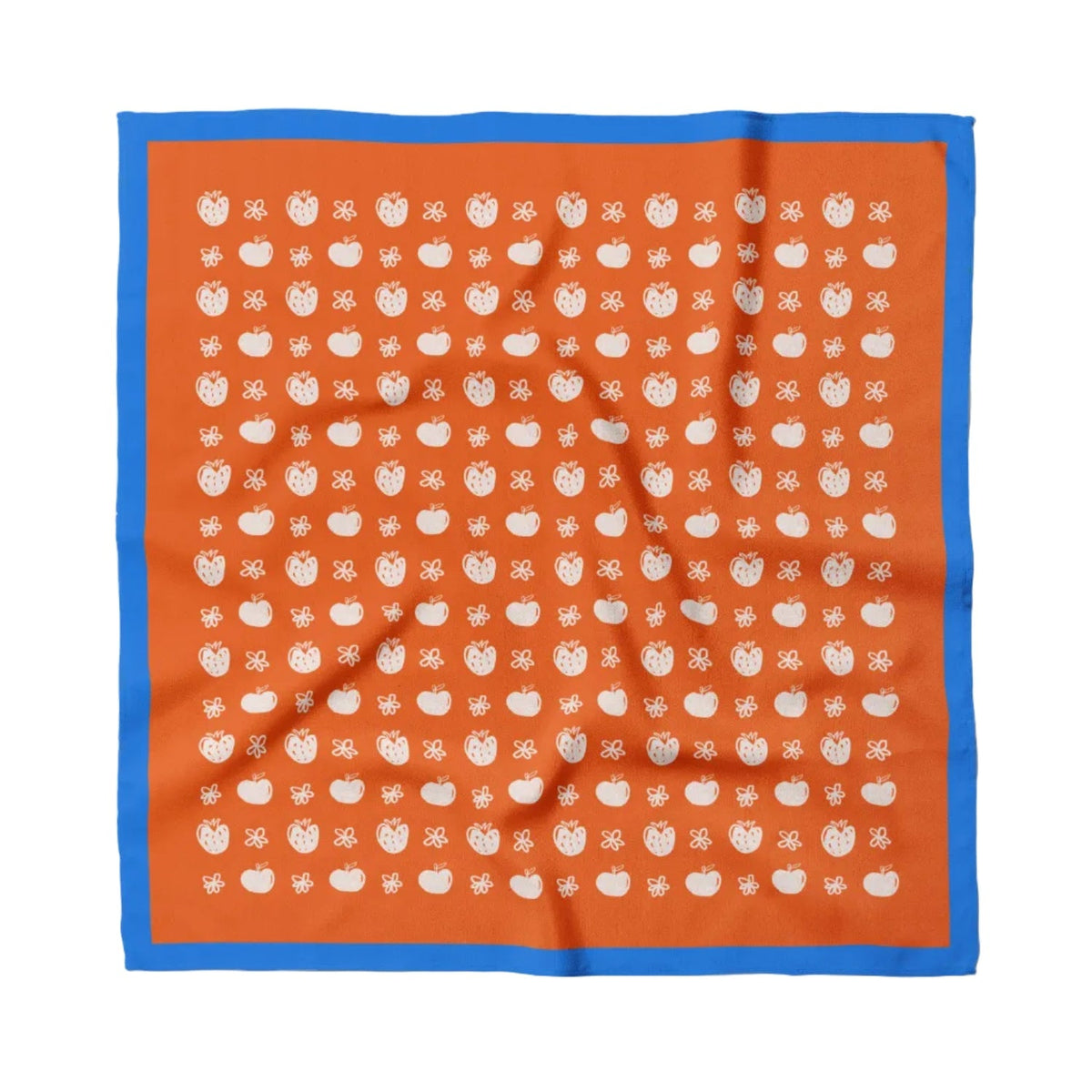 Tiny Fruits Orange Cotton Bandana