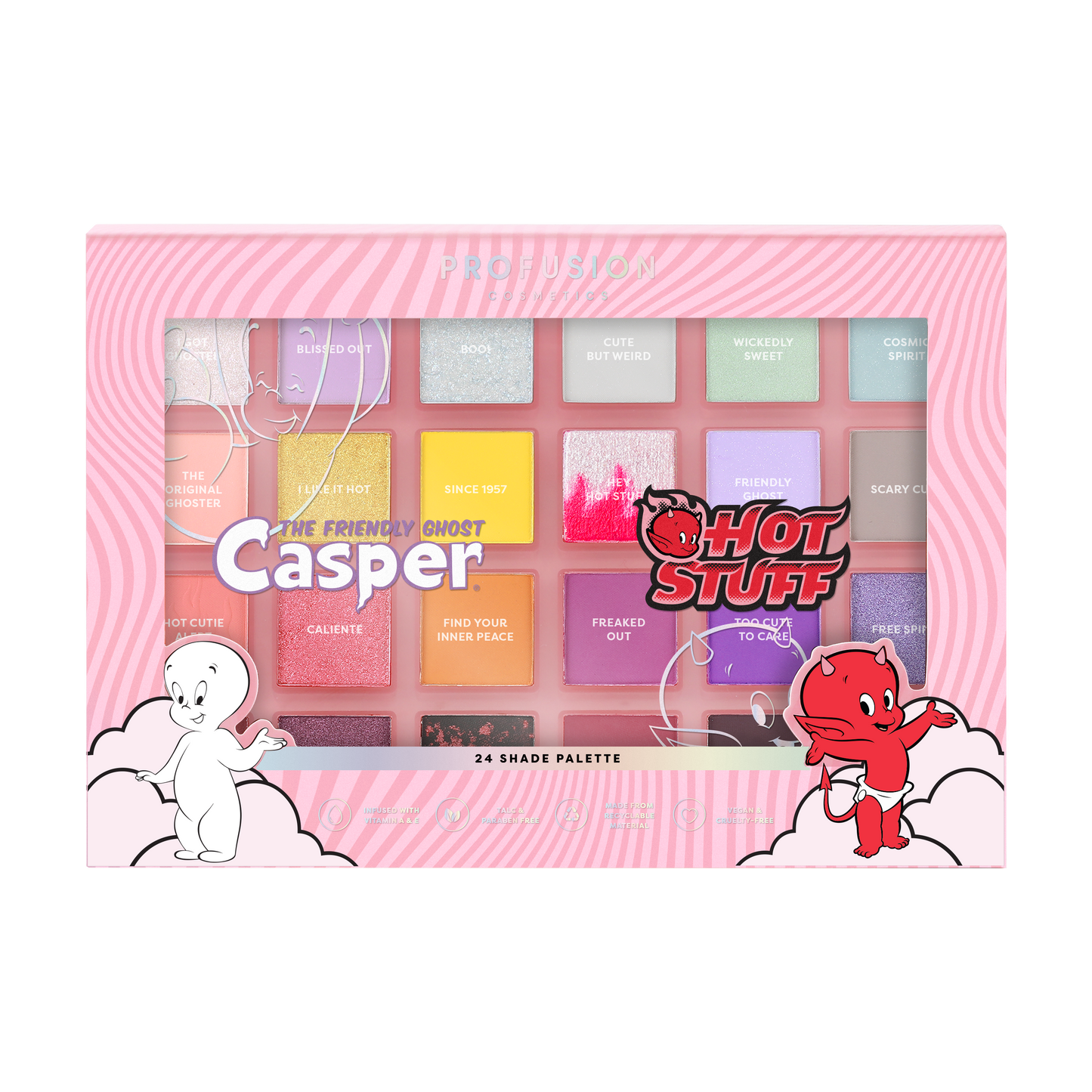 Casper & Hot Stuff 24 Shade Palette - Osadia Concept Store