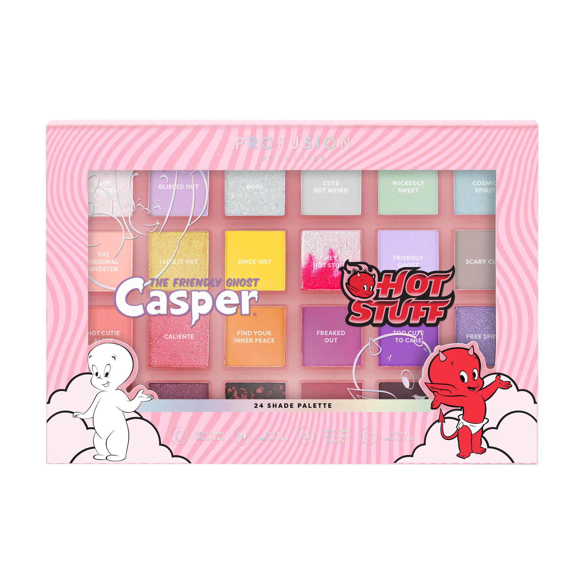 Casper & Hot Stuff 24 Shade Palette - Osadia Concept Store