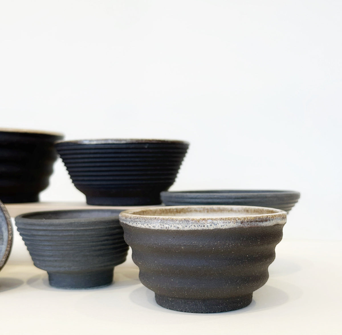 S/2 Cups / Bowls - Chocolate