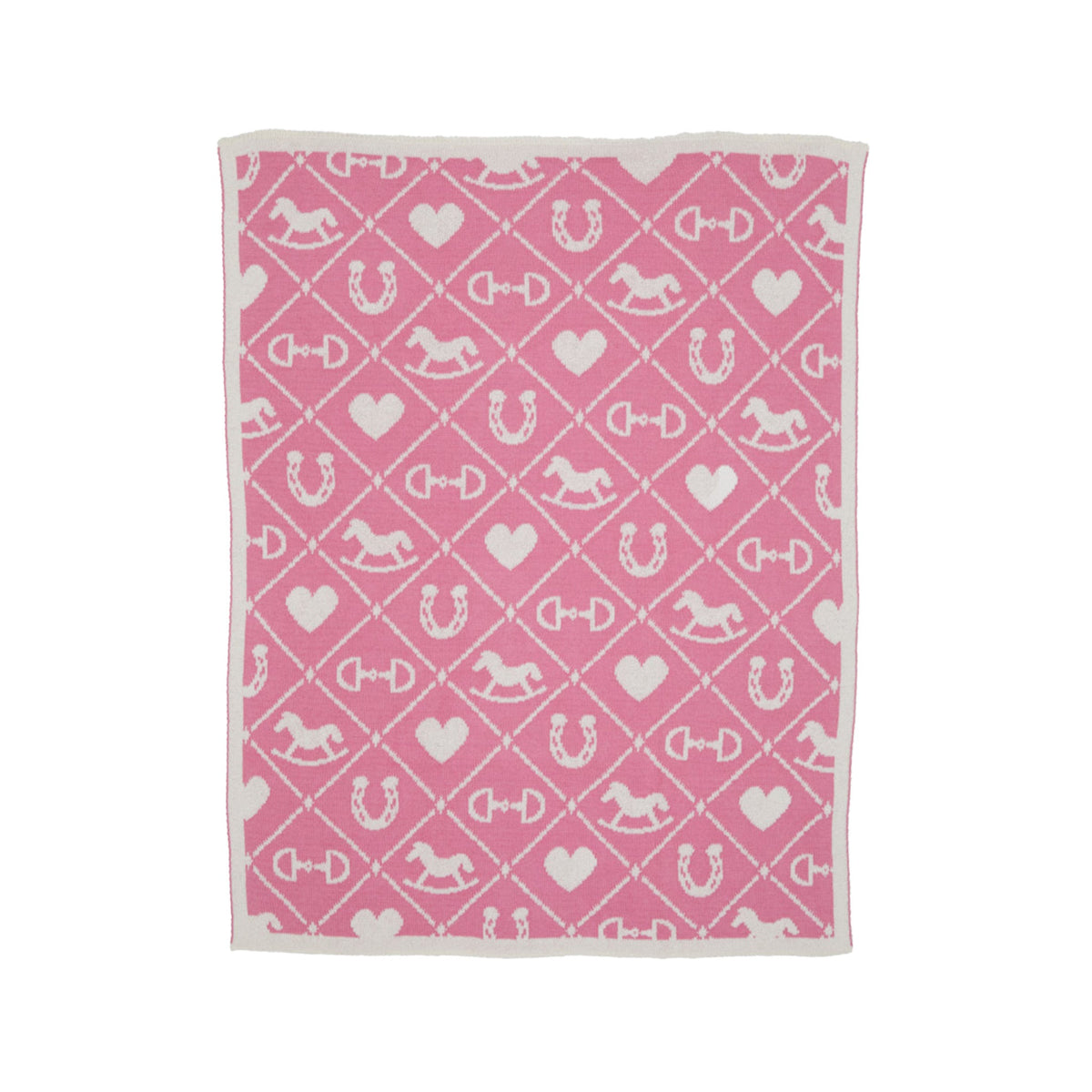 Baby Pony Quilt - Cotton Knit Blanket