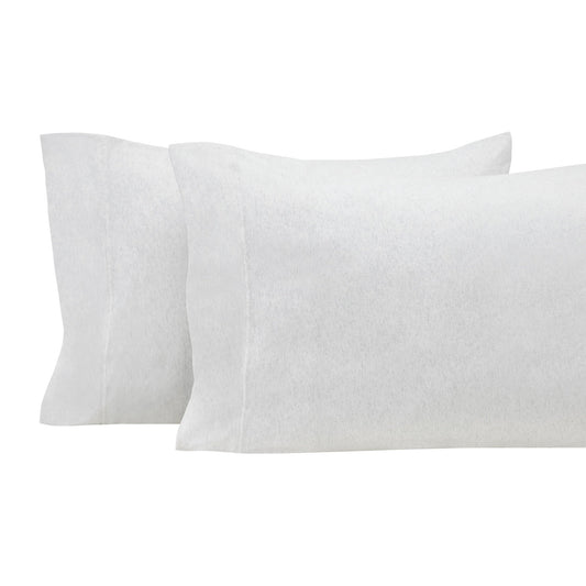 S/2 Halston Cotton Melange Jersey Pillowcase