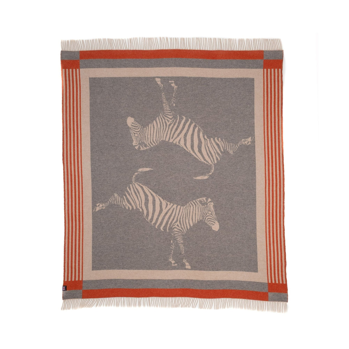 Savanna Equestrian Reversible Throw – Extra-Fine Italian Merino Wool