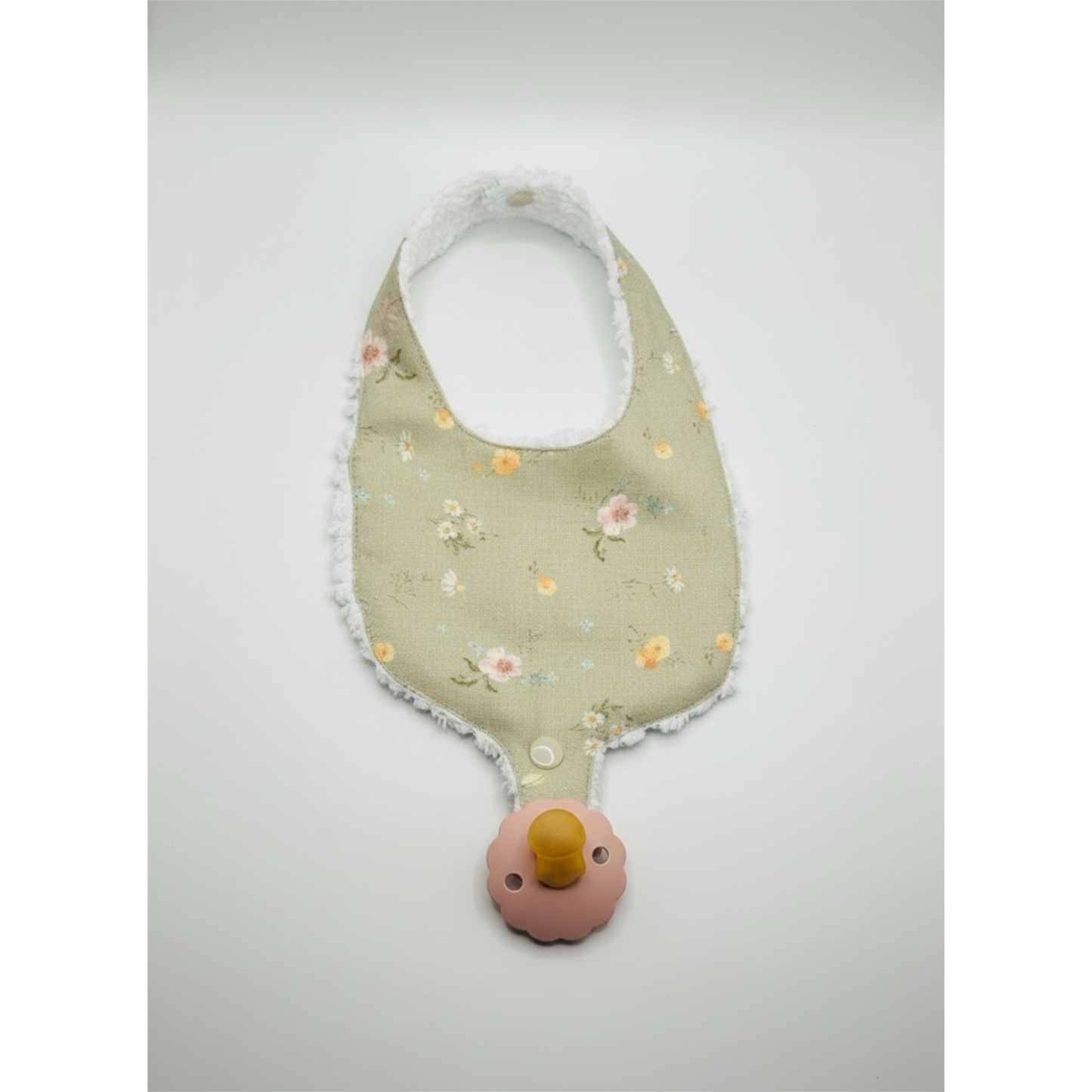 Sooth & Snap Pacifier Bib – Hedgerow Floral