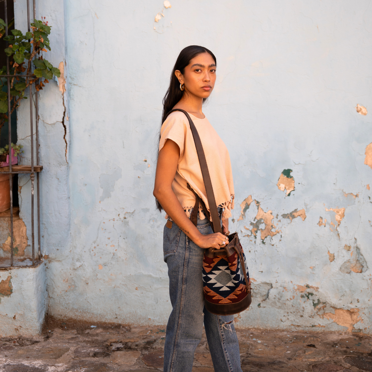 Copper Creek Cinched Bucket Bag