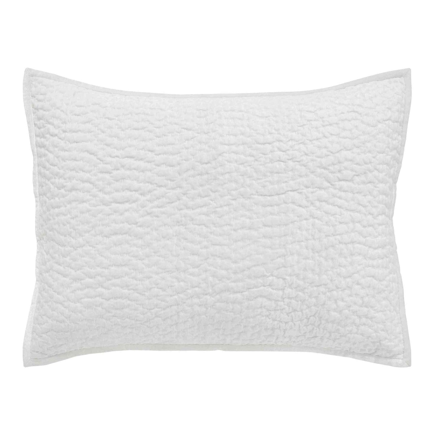 Laguna Pick Stitch Velvet Coverlet Sham - Clearance