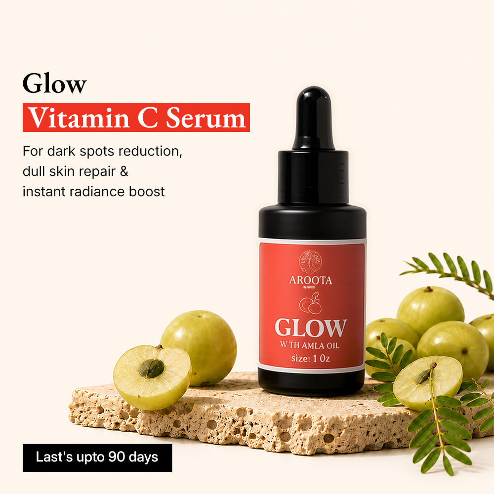 Glow Vitamin C Serum: Astaxanthin X Amla Oil (Tridoshic)