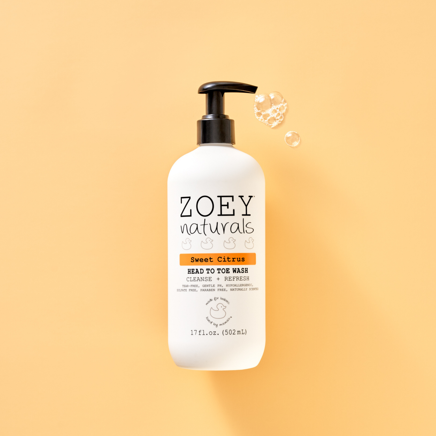Sweet Citrus Head To Toe Wash