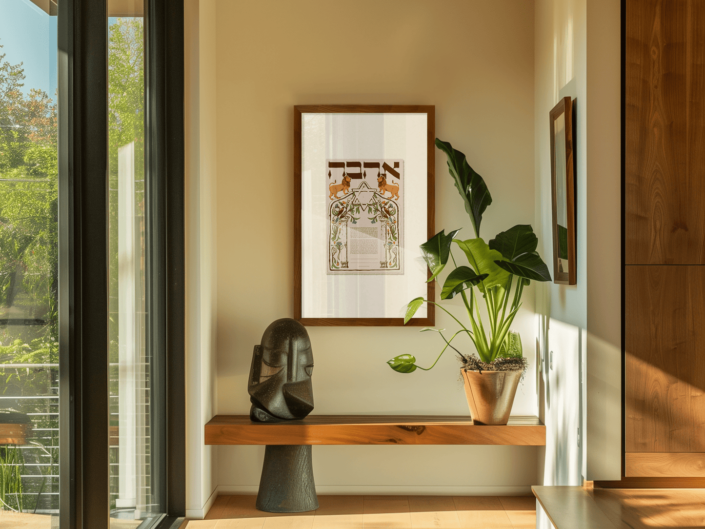 Ahava Lions Ketubah