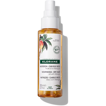 Klorane Nourishing - Dry Hair Oil With Mango 3.3 oz