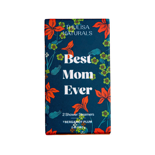 Bergamot Plum Best Mom Ever Shower Steamers 2 pack