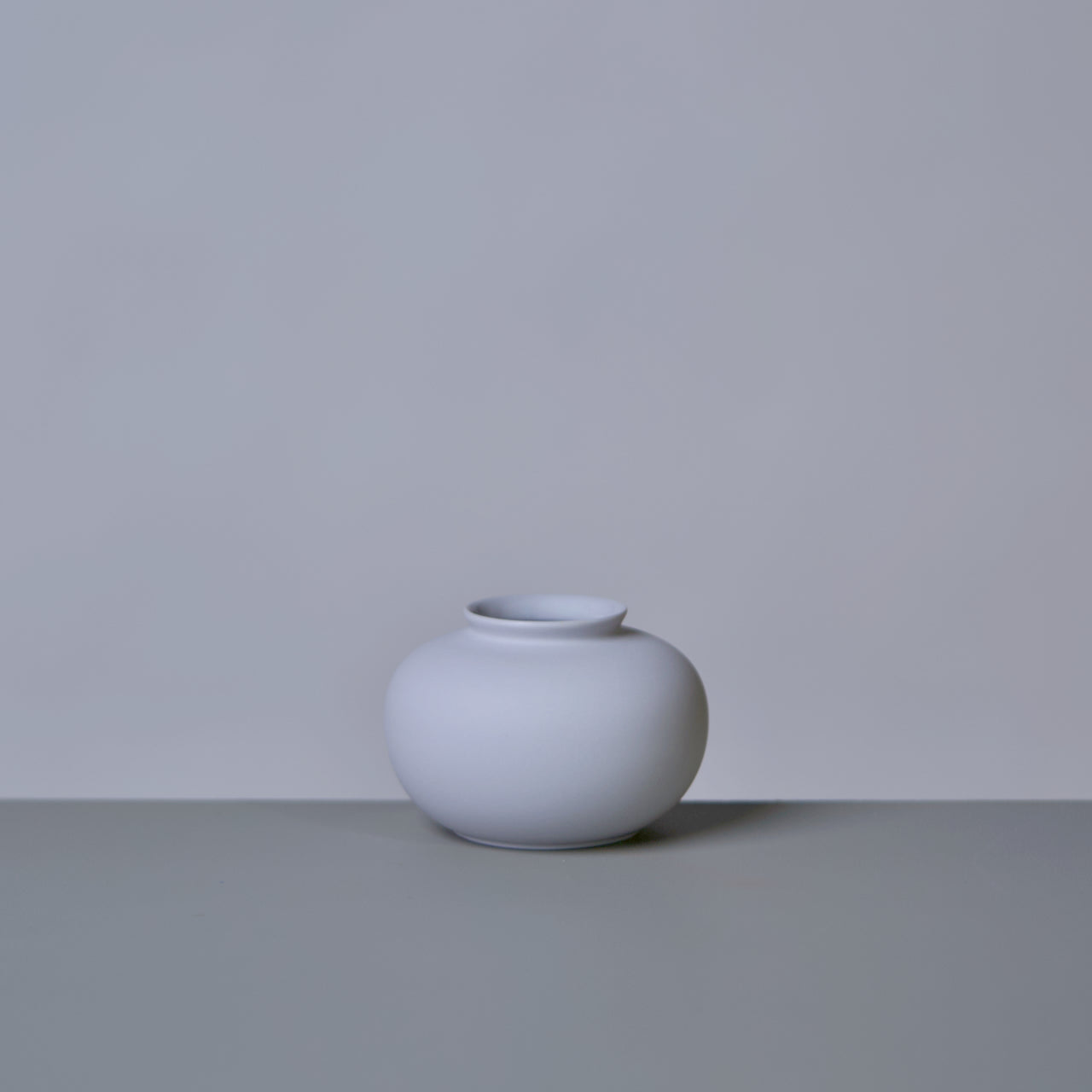 Matte Porcelain Mini Apple Vase