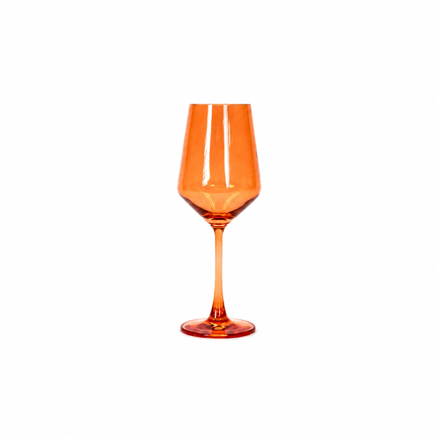 Aperol Orange - Colored Wine Glass