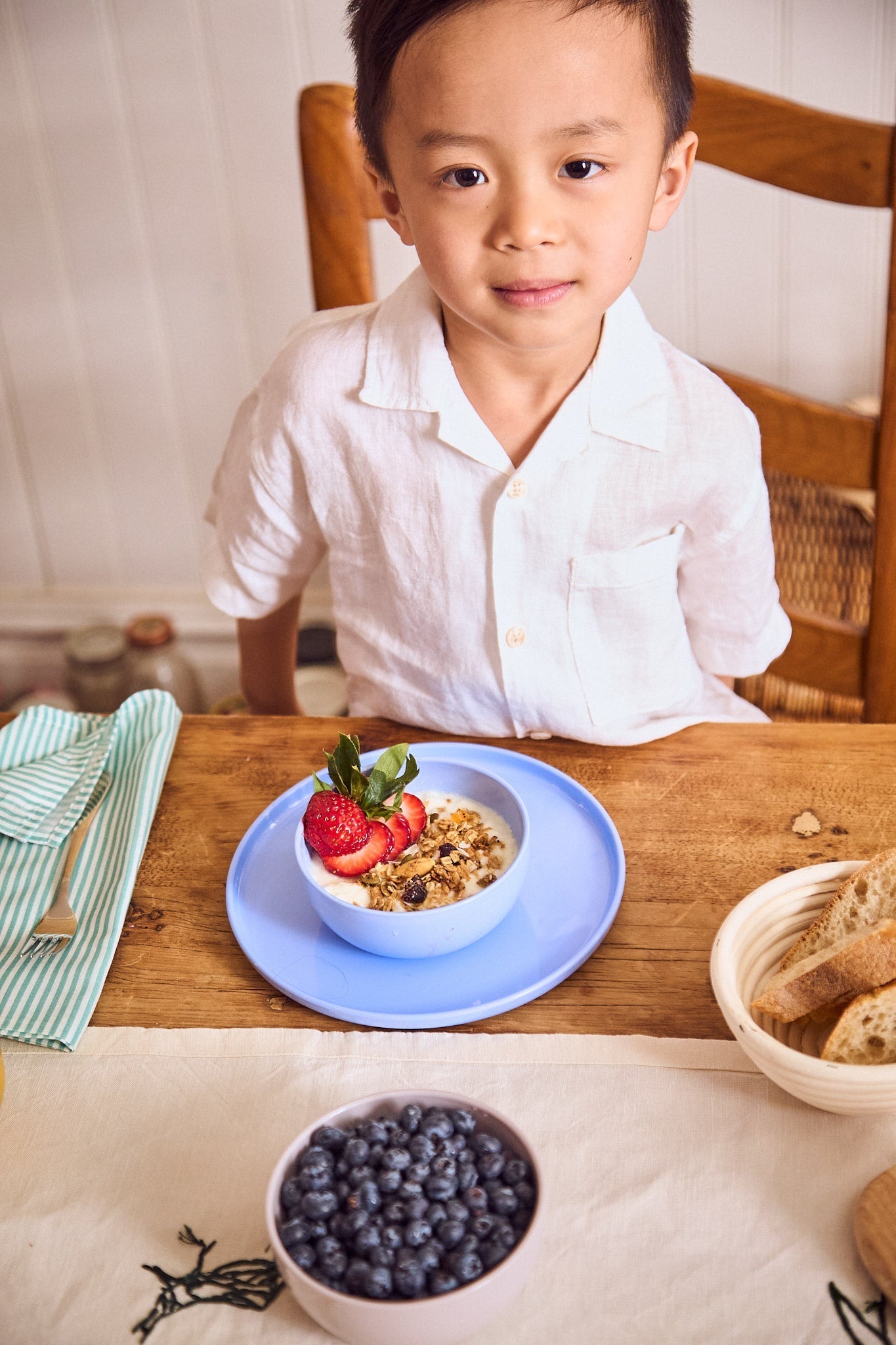 Plate and Bowl Set | Blue