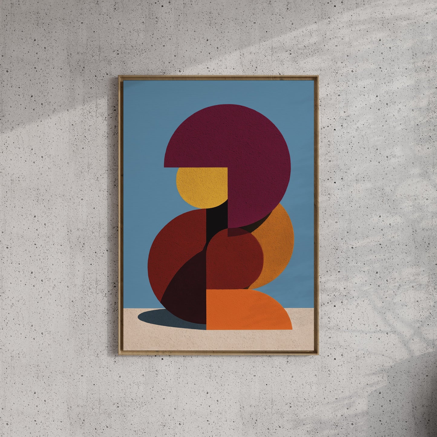 Form and Structure No. 10 — Geometric Abstract Art Print