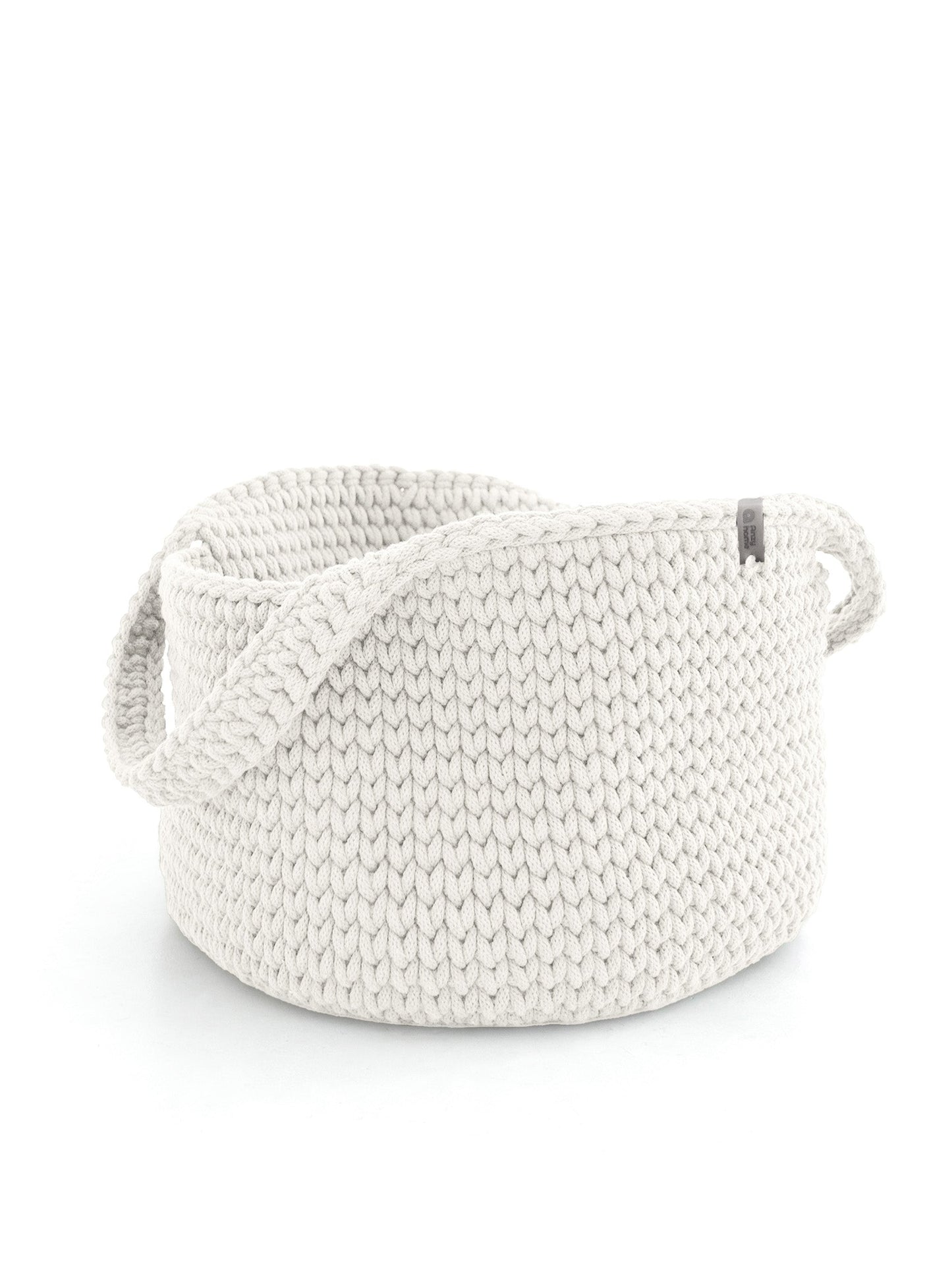 Basket Round with Handles