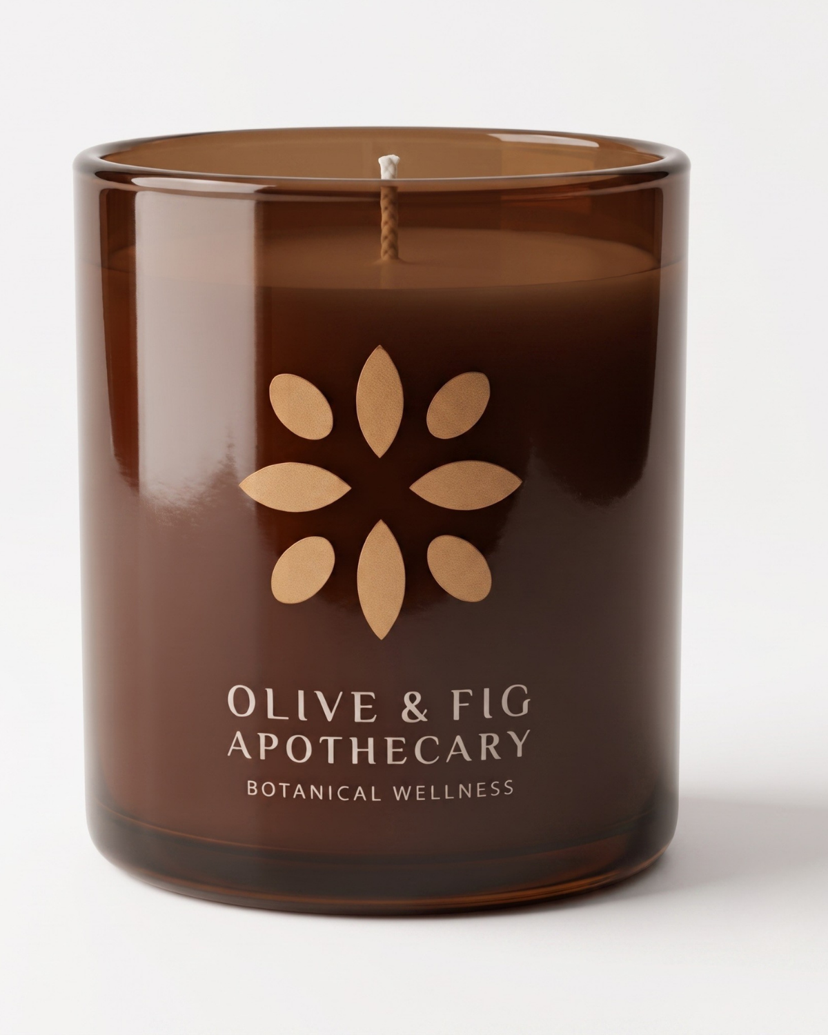 Olive & Fig Apothecary Ember Bean scented 2-wick 11 oz candle