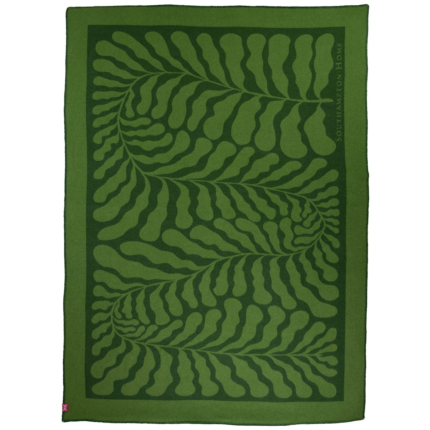 Southampton Home Merino Wool Fleece Throw ~ Leaf ~