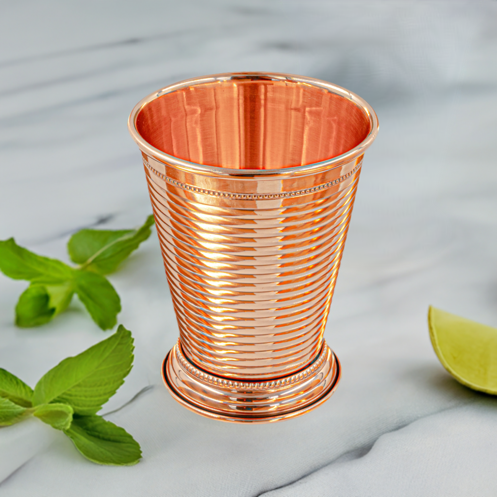 Fluted Copper Julep