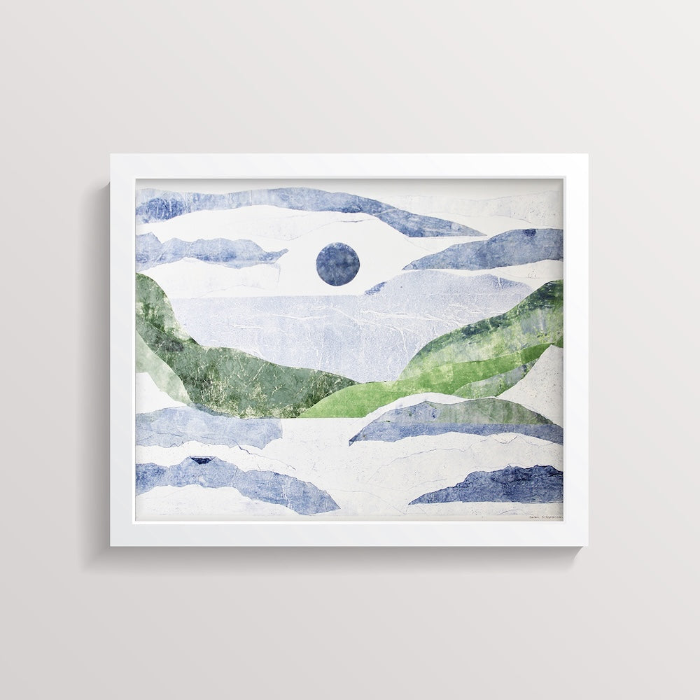 Serenity Landscape Small Framed Print