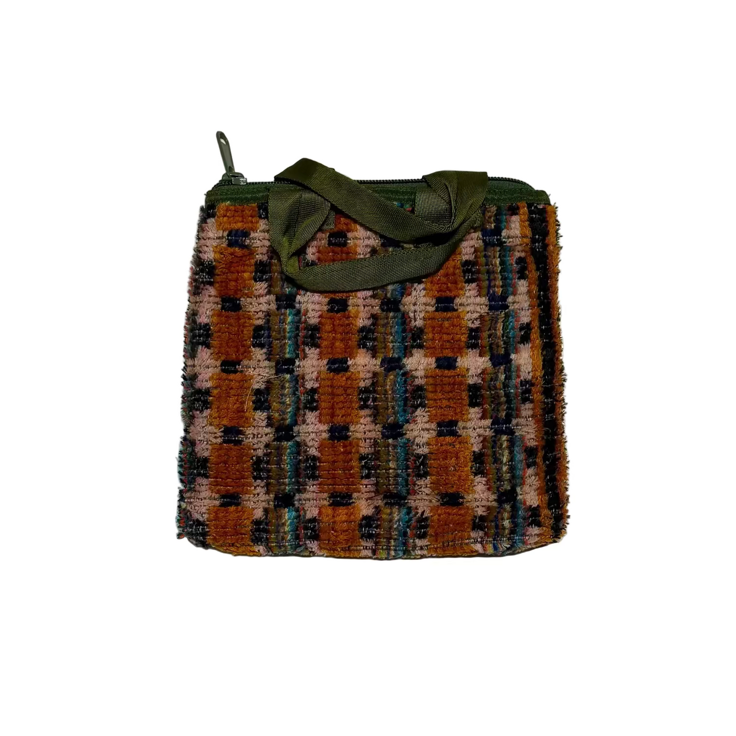 TRUCK SEAT FABRIC SMALL TOTE
