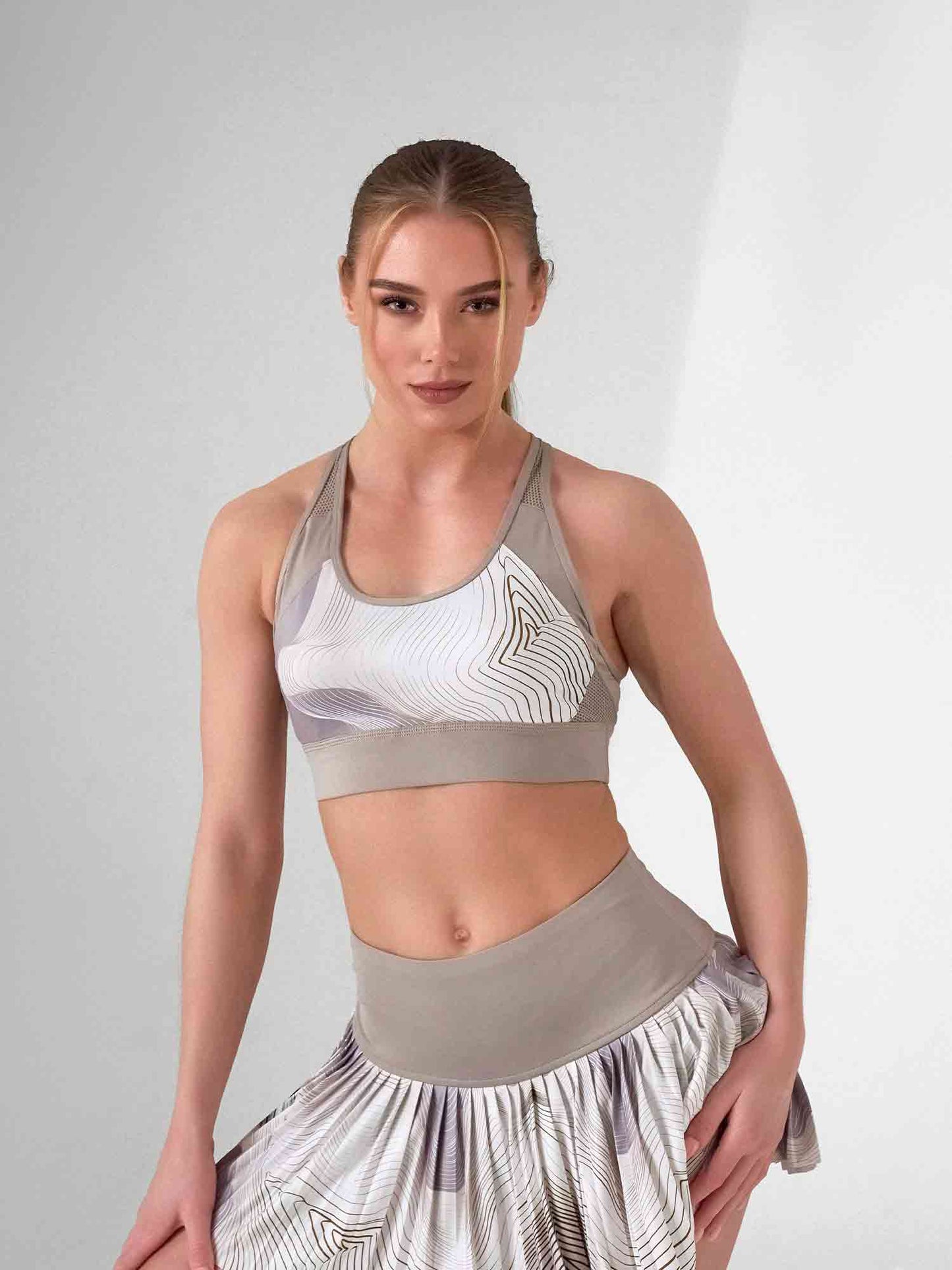ELLE High-Impact Compression Sports Bra