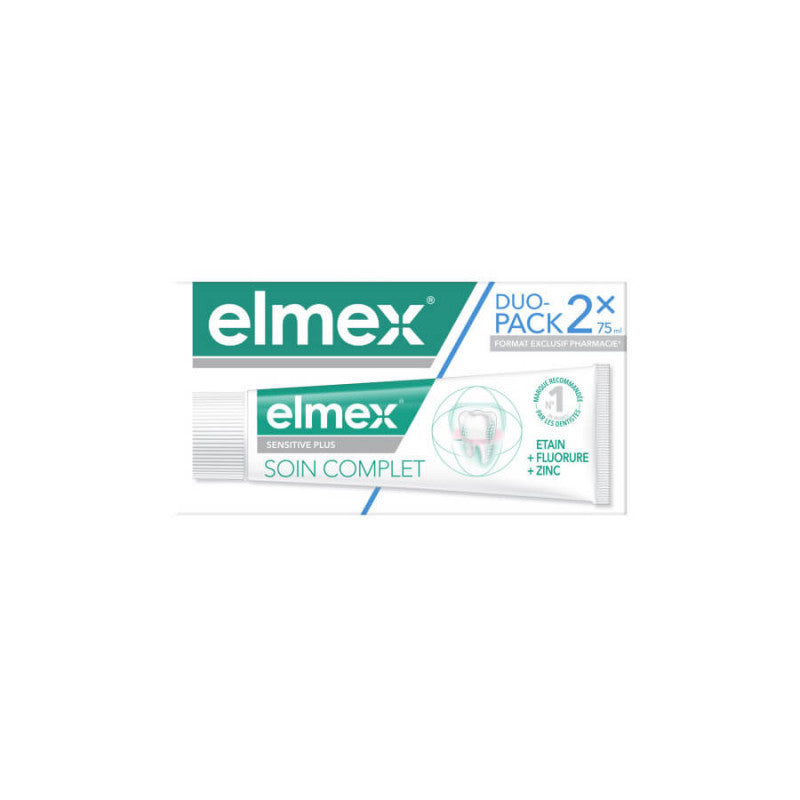 Elmex Sensitive Plus Dentifrice Protection 2x75