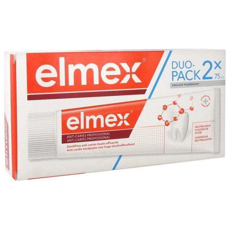 Elmex Anti-Decays Professional Toothpaste 2x75ml